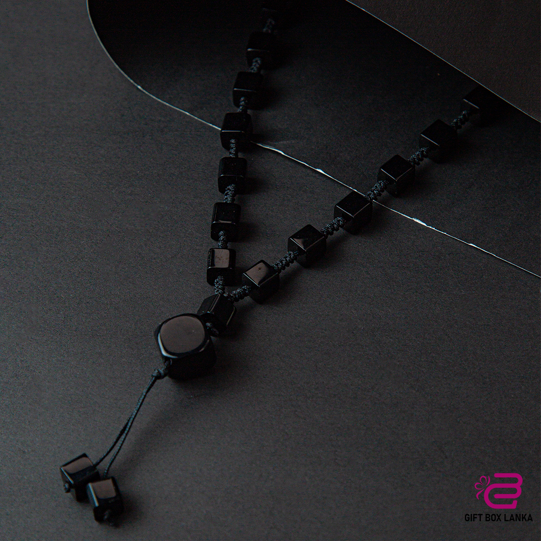 Black Pearl Necklace (D- 398)