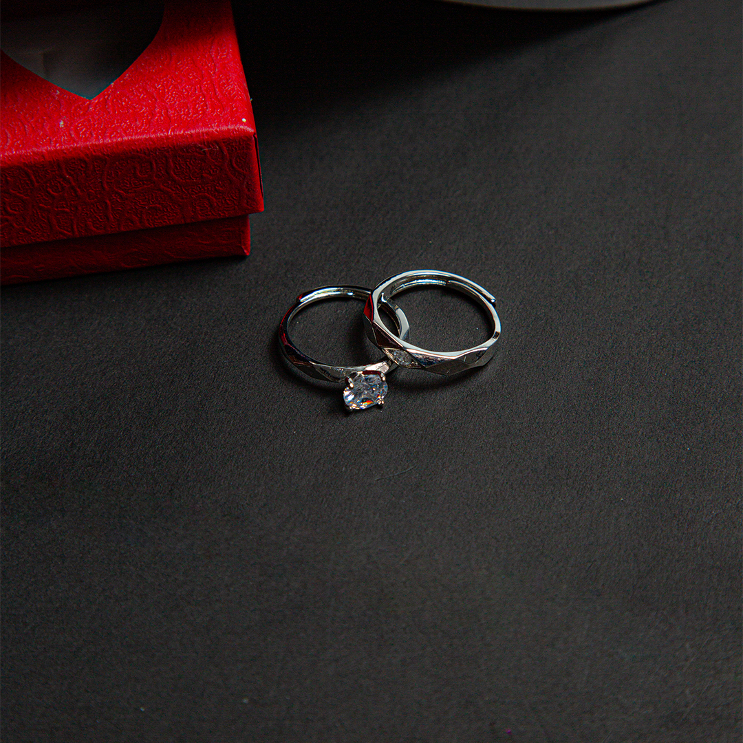 Diamond Couple Ring (D- 536)