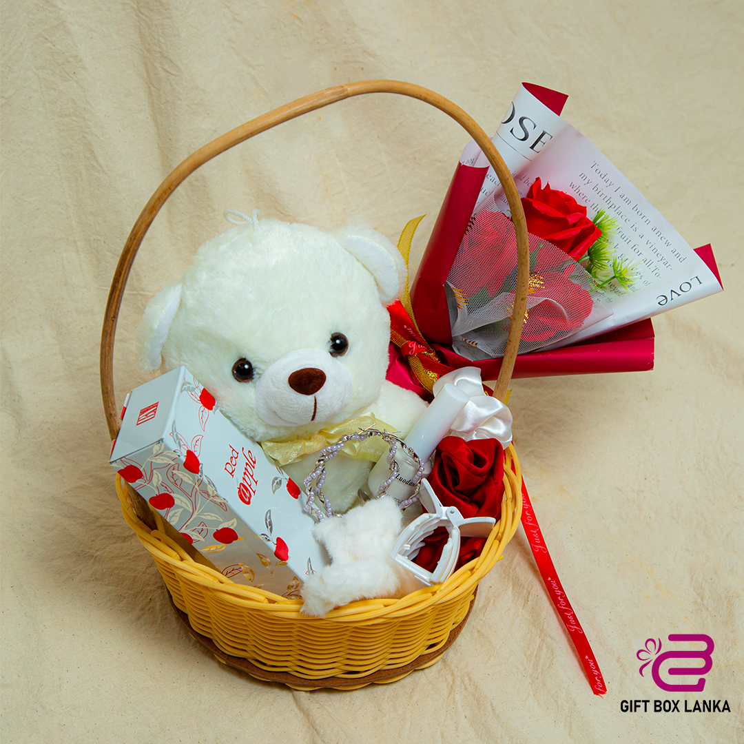 Delightful Teddy Gift Basket
