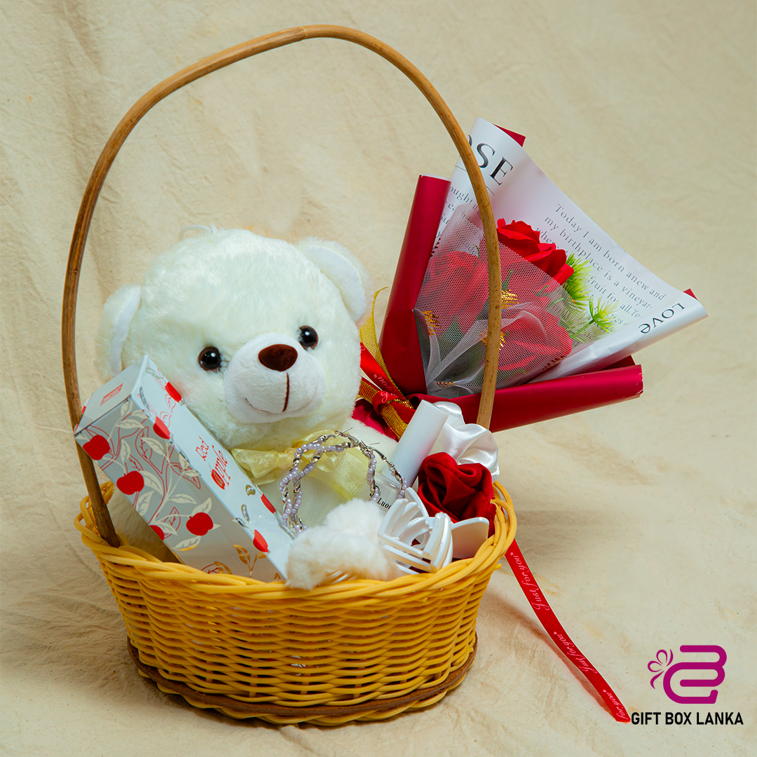 Delightful Teddy Gift Basket