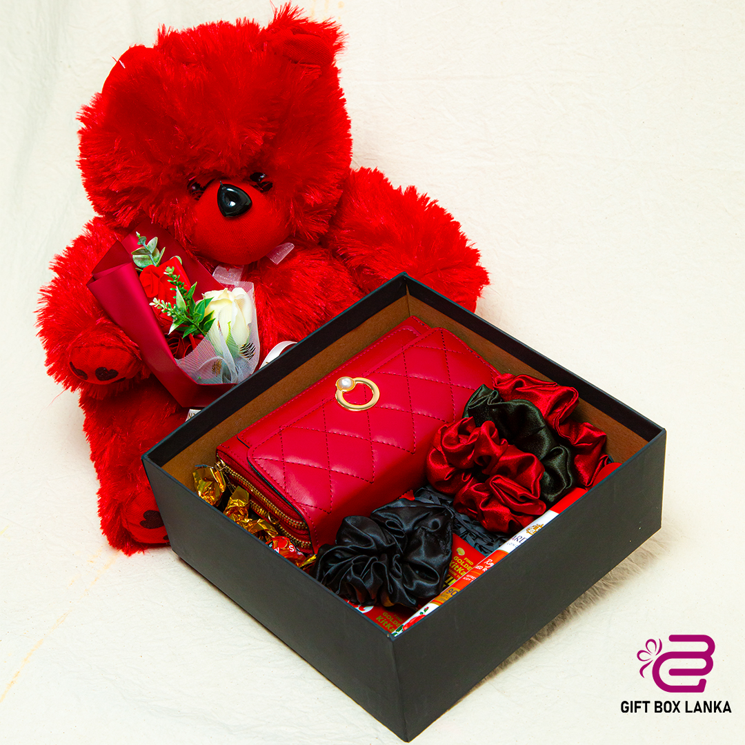 Quality Gift Box With a Big Teddy