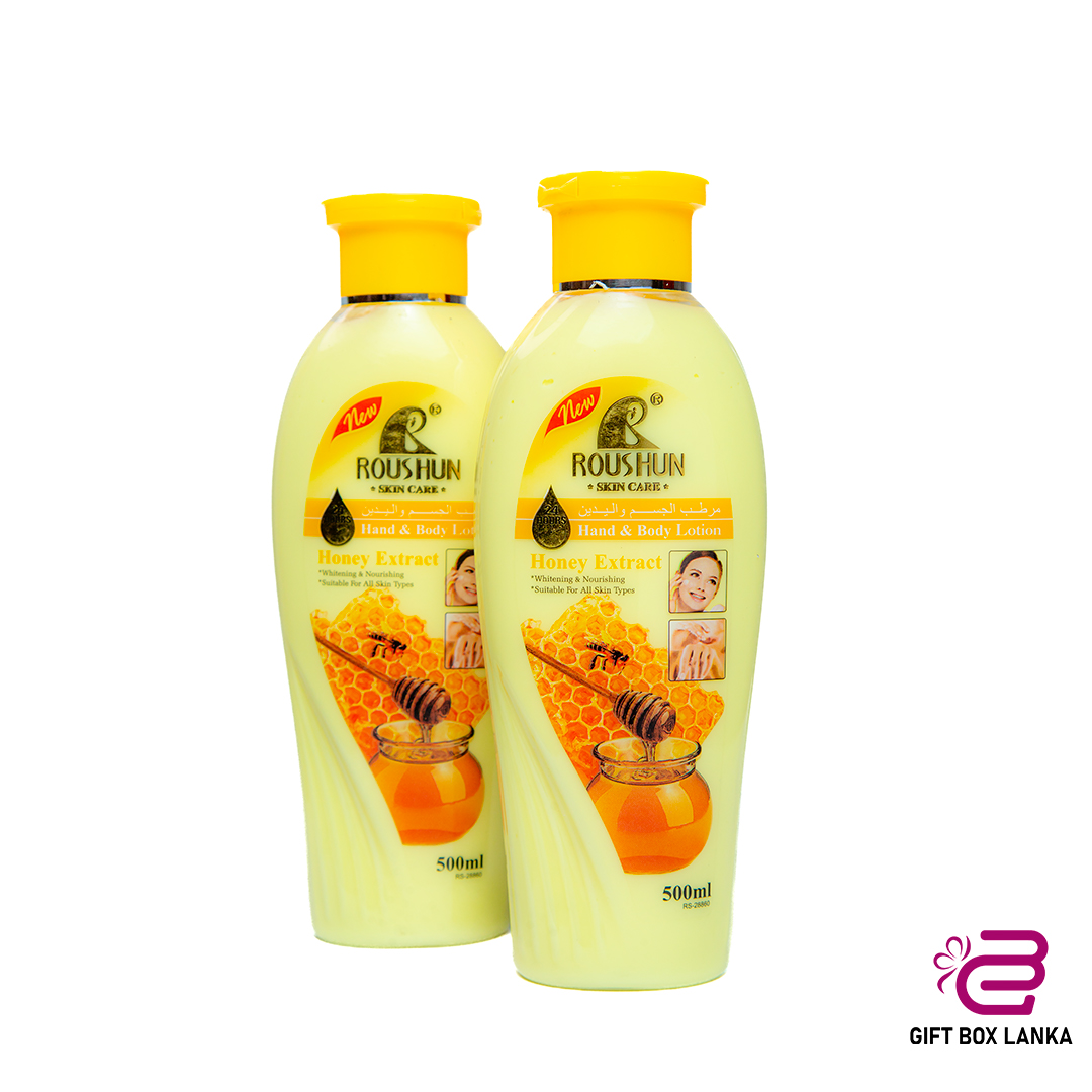 ROUSHUN Honey Extract Hand & Body Lotion  500ml