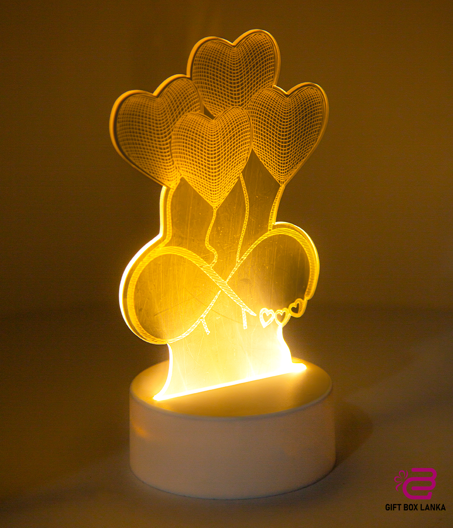 LED Frame Love & Birthday Decor (D- 1202)