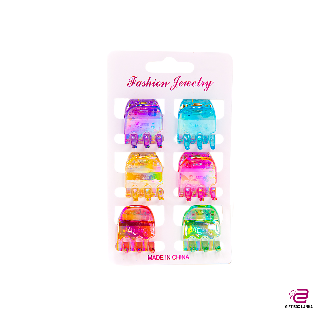 6pcs Hair Clip Set (D- 727)