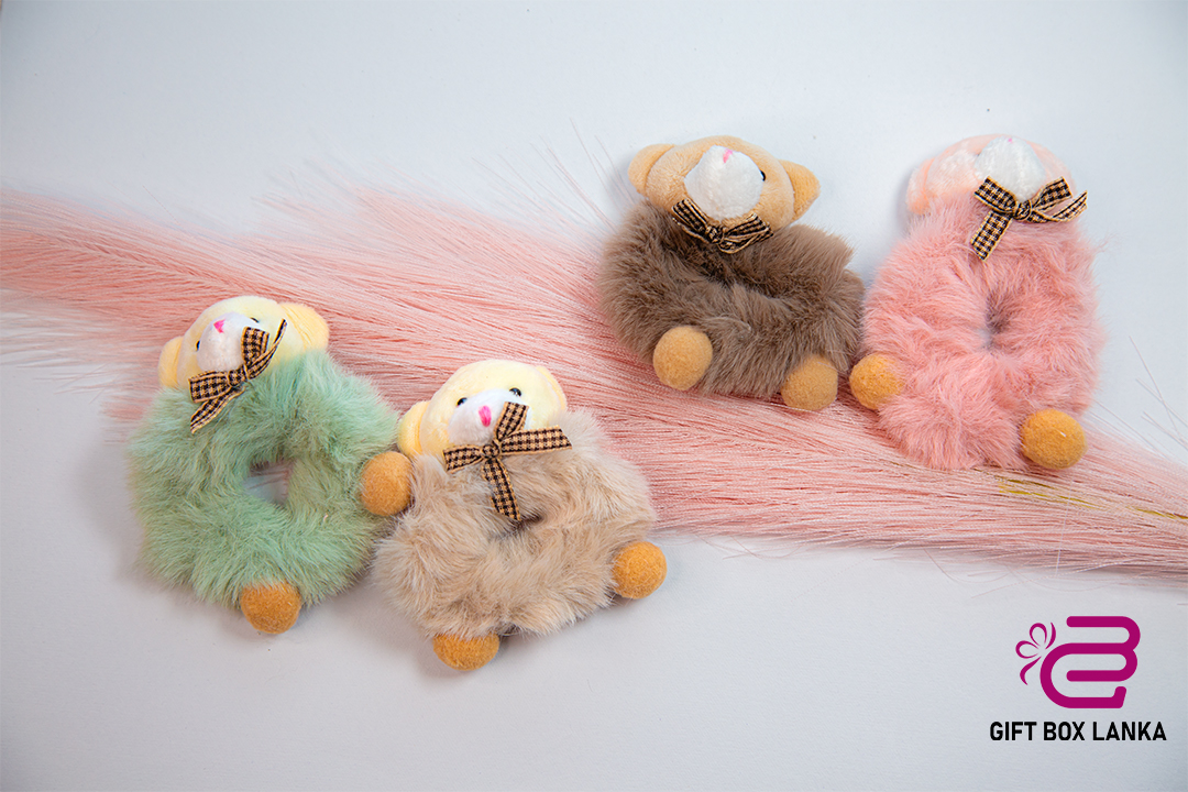 Cute Bear Hair Bool (D- 848)