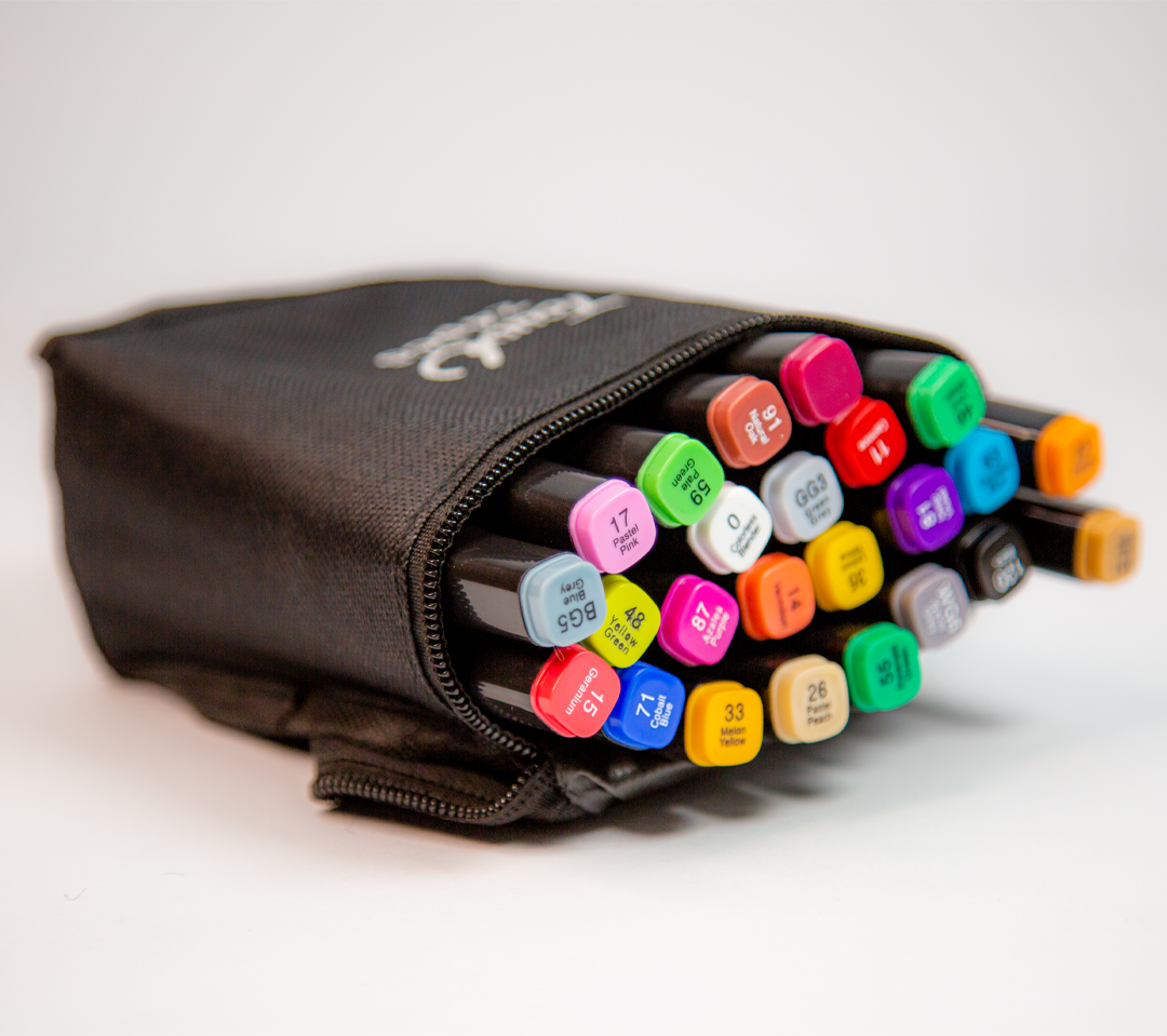 Touch Marker Pen 24pcs Set (D- 877)