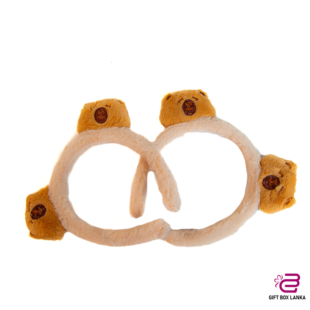 Bear Fluffy Cute Hair Band (D- 782)