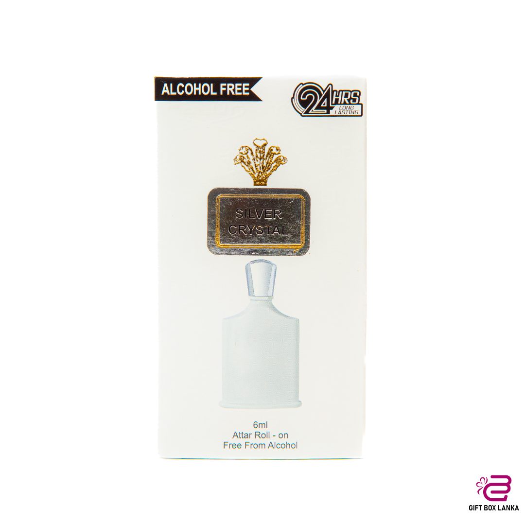 Silver Crystal Roll on Perfume 6ml (D- 1315)