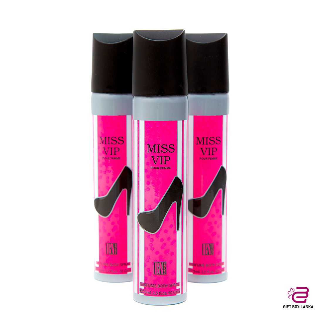 MISS VIP Body Spray 75ml (D- 1302)