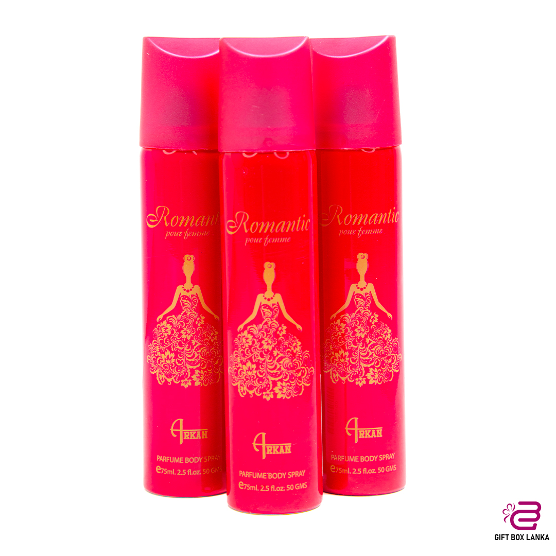 Romantic Body Spray 75ml (D- 1307)
