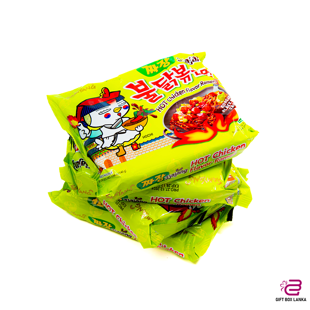 Jjajang HOT Chicken Flavor Ramen 140g (D- 1343)
