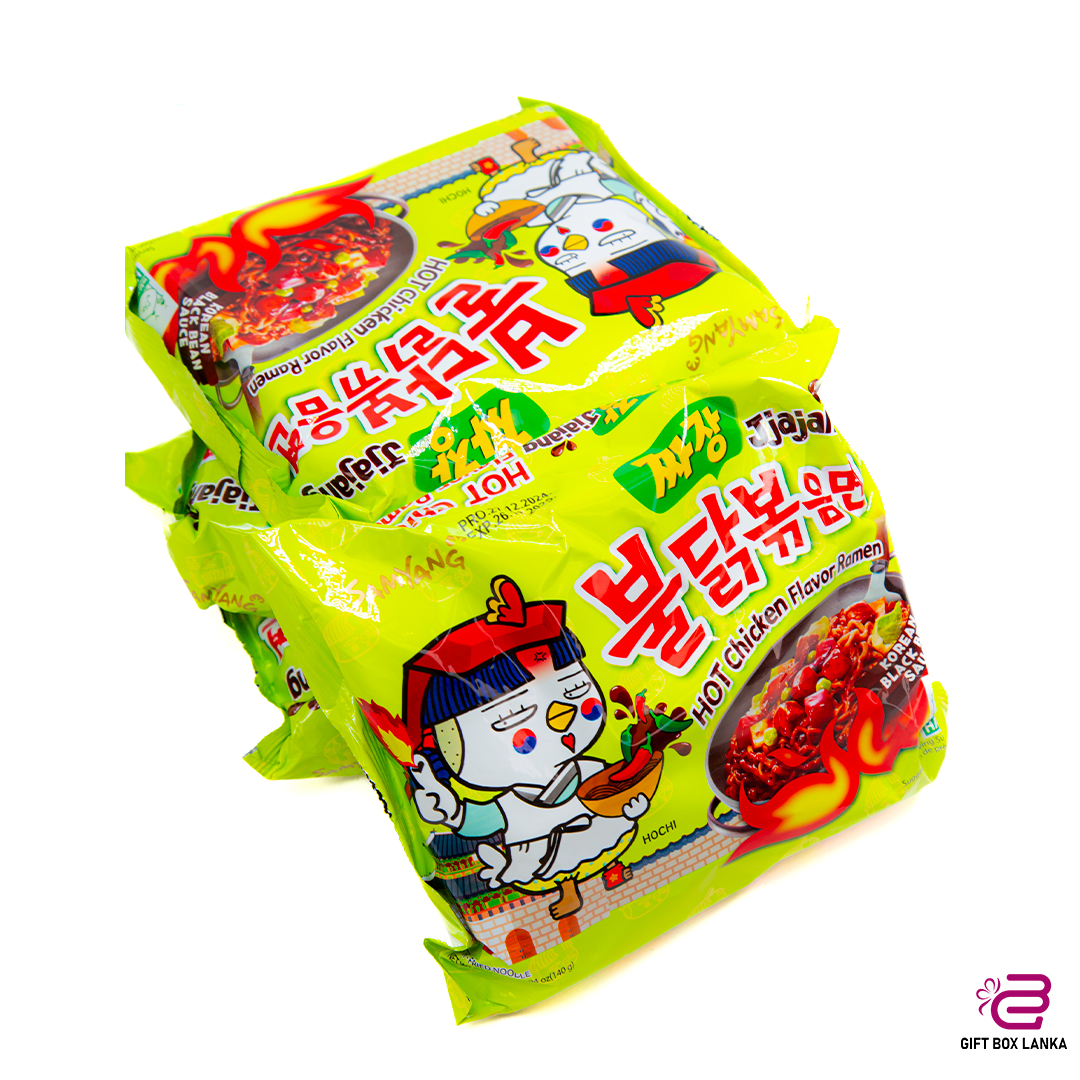 Jjajang HOT Chicken Flavor Ramen 140g (D- 1343)