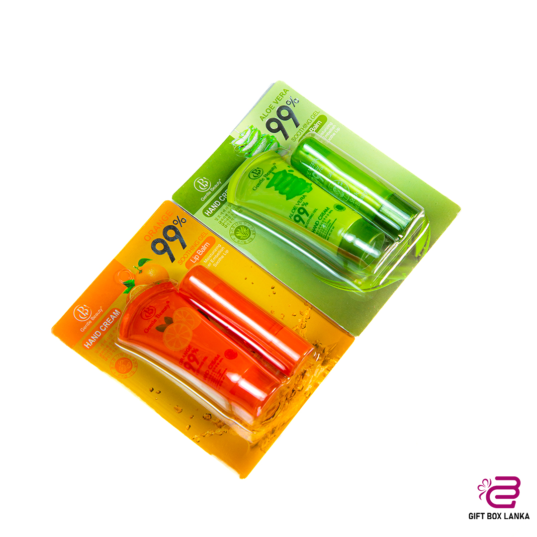 Soothing Gel Lip Balm & Hand Cream Pack (D- 1359)