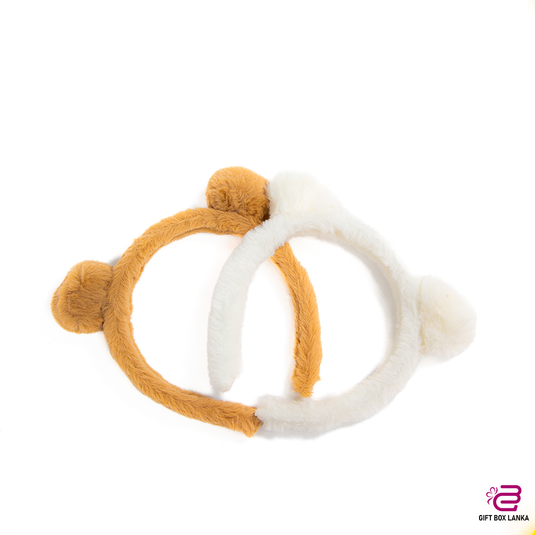 Fluffy Bear Cute Hair Band (D- 1368)