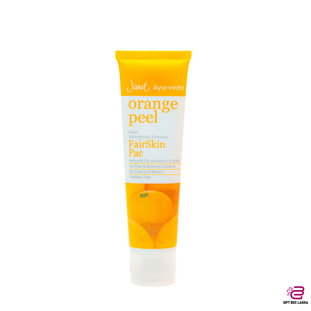 Janet Fair Skin Pac - Orange Peel 100ml