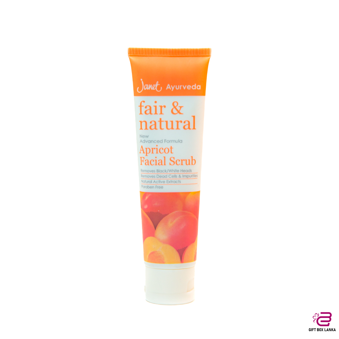 Janet Fair & Natural Apricot Facial Scrub 100ml