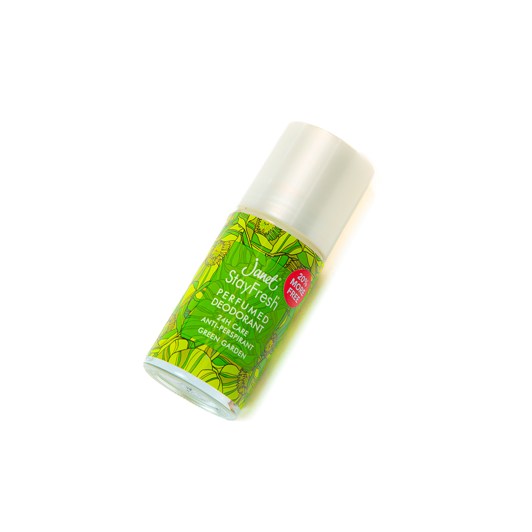 Janet Perfumed Deodorant - Green Garden