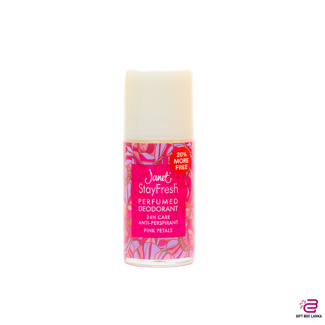 Janet Perfumed Deodorant - Pink Petals