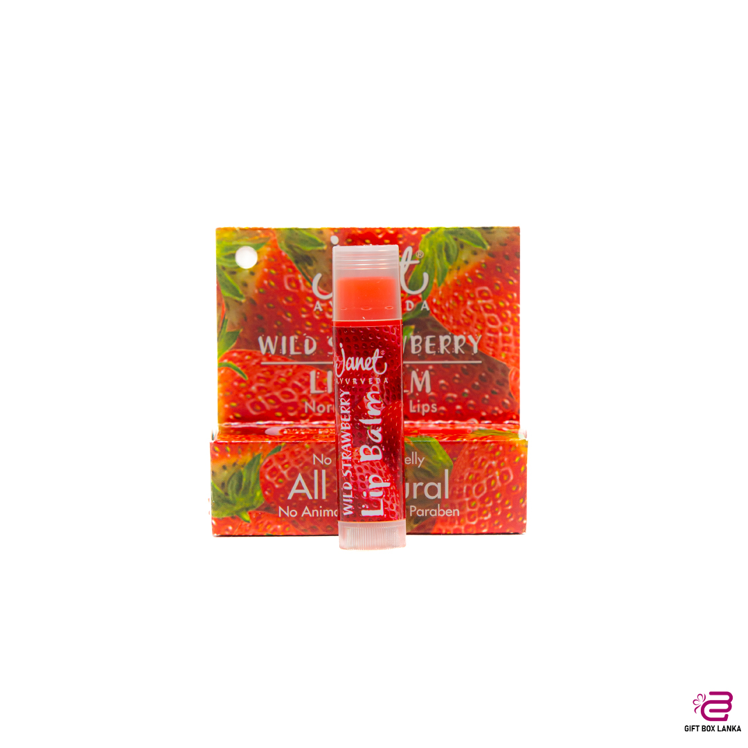 Janet Lip Balm - Wild Strawberry (D-1943/2)