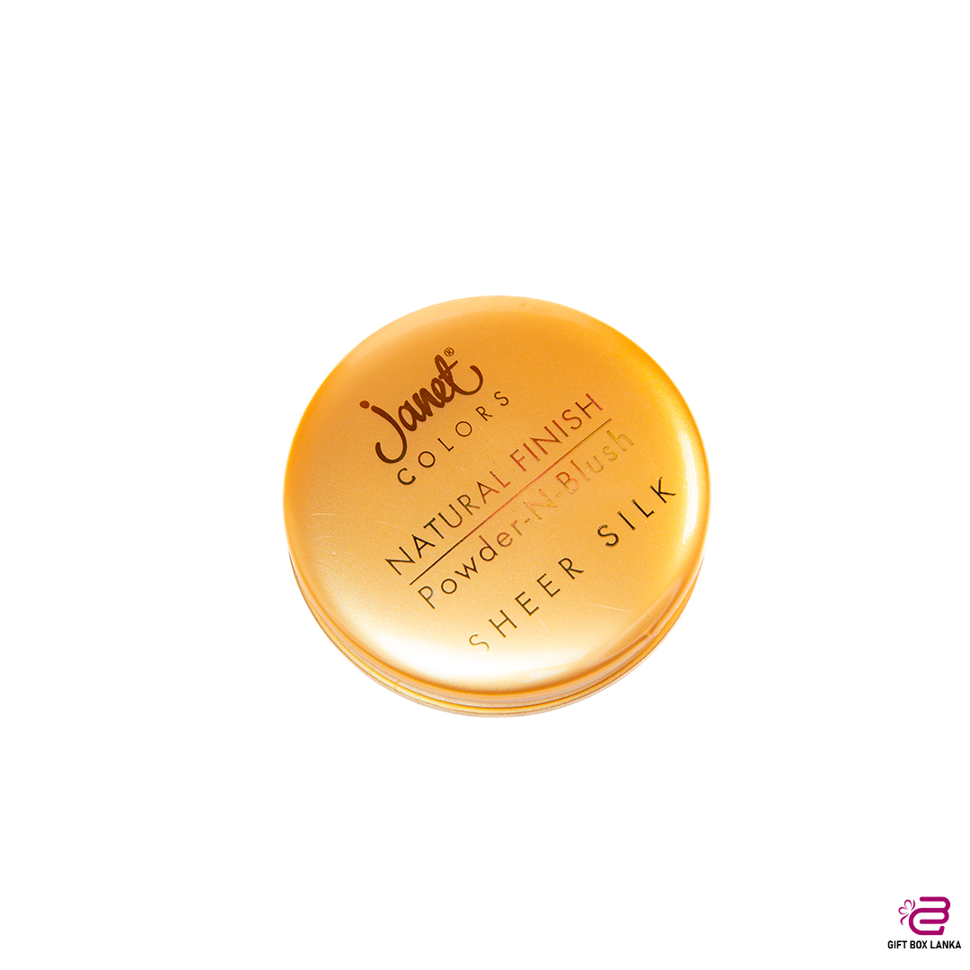 Janet Natural Finish Powder-N-Blush (D-1945)