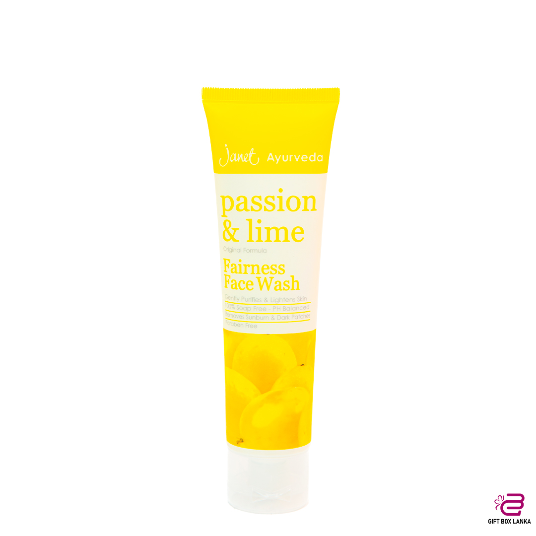 Janet Passion & Lime Fairness Face Wash 100ml (D-1952)
