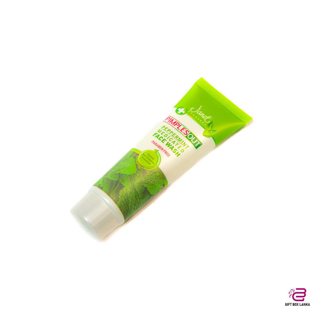 Janet Peppermint Medicated Face Wash 50ml (D-1953/1)