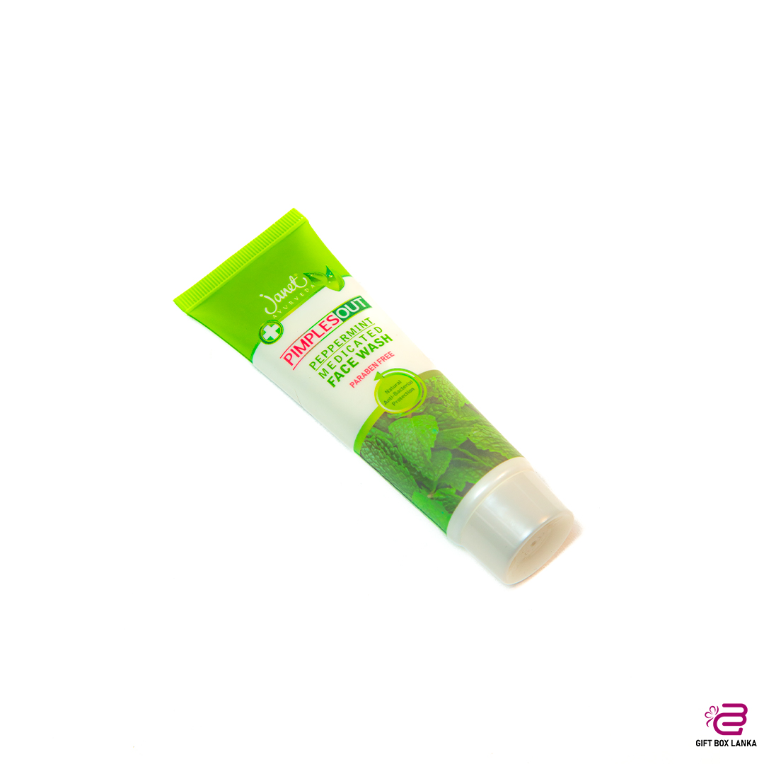 Janet Peppermint Medicated Face Wash 50ml (D-1953/1)