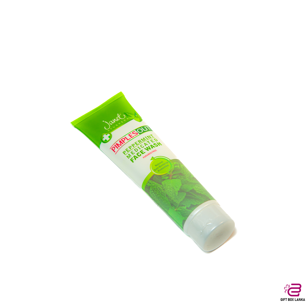 Janet Peppermint Medicated Face Wash 150ml (D-1953/3)
