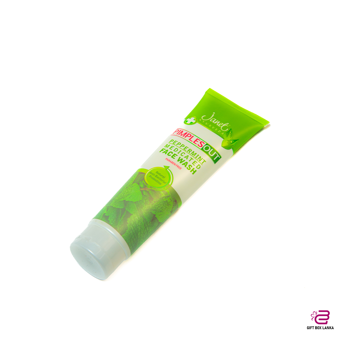 Janet Peppermint Medicated Face Wash 150ml (D-1953/3)