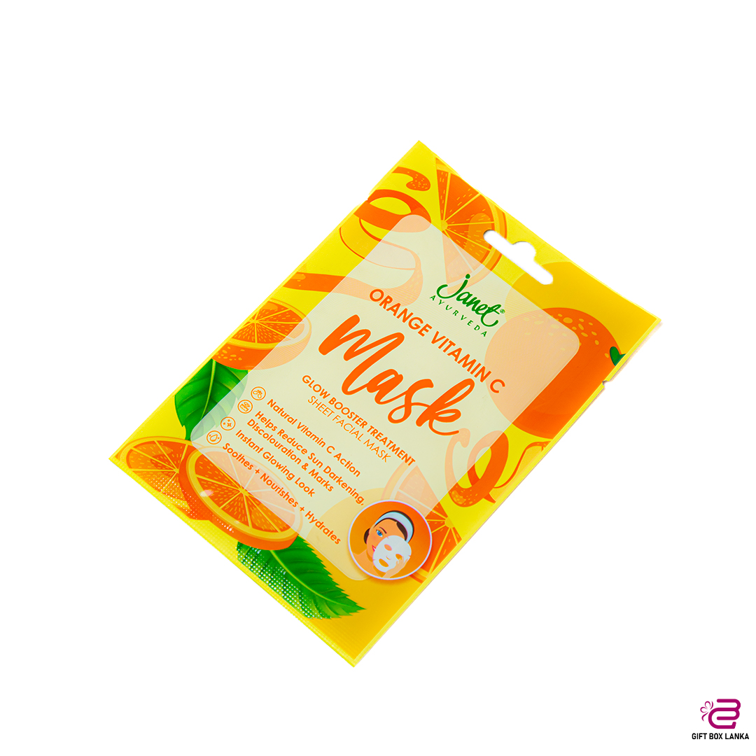 Janet Glow Booster Treatment Sheet Facial Mask (D-1954/1)