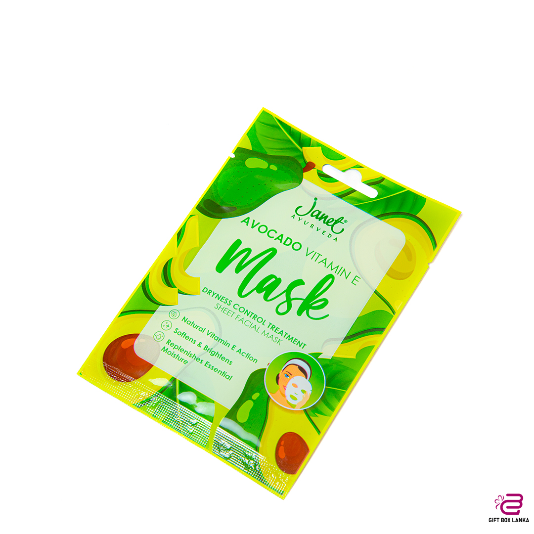 Janet Dryness Control Treatment Sheet Facial Mask (D-1954/2)