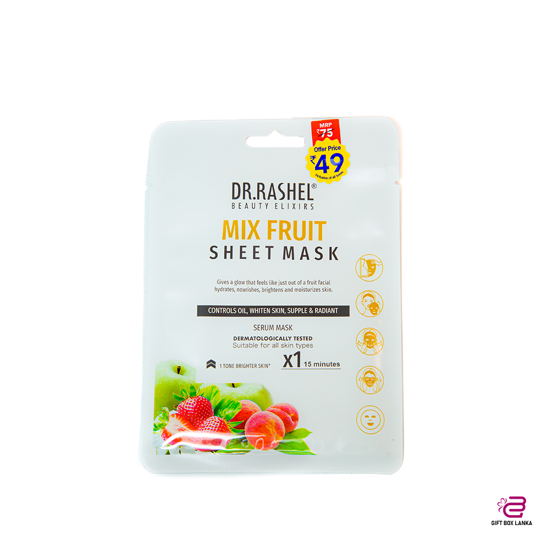 Dr.Rashel Mix Fruit Sheet Mask (D-1955/4)