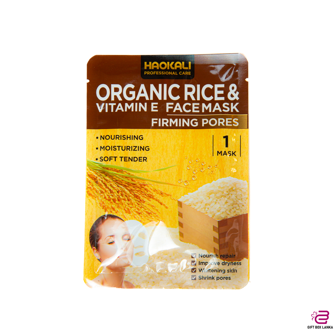 Organic Rice & Vitamin E Face Mask (D-1956/3)